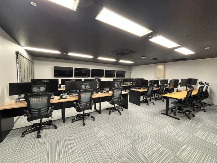 ＜新たに設置されたオペレーションセンター＞