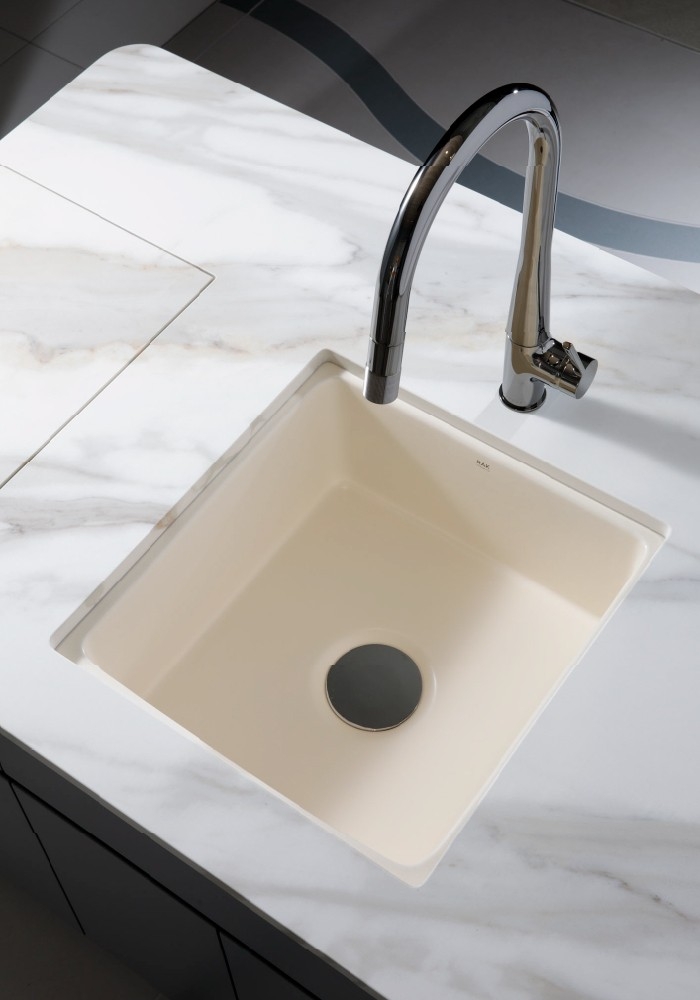 シンク:RAK RAK-Silvia Matt Greige 45cm