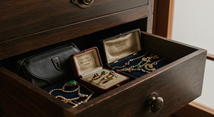 タンスに眠っている宝石