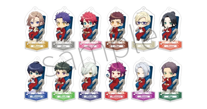 トレーディングアクリルスタンドキーホルダー【秋組・冬組】(全12種)