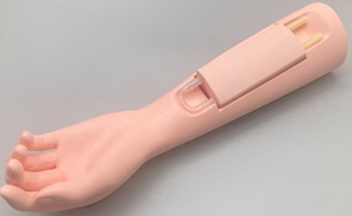 注射(穿刺)トレーニング用パッド「レベラップ」