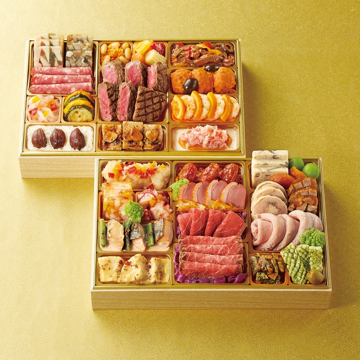 東急百貨店オリジナルおせち 洋風二段重_全国配送冷凍おせち