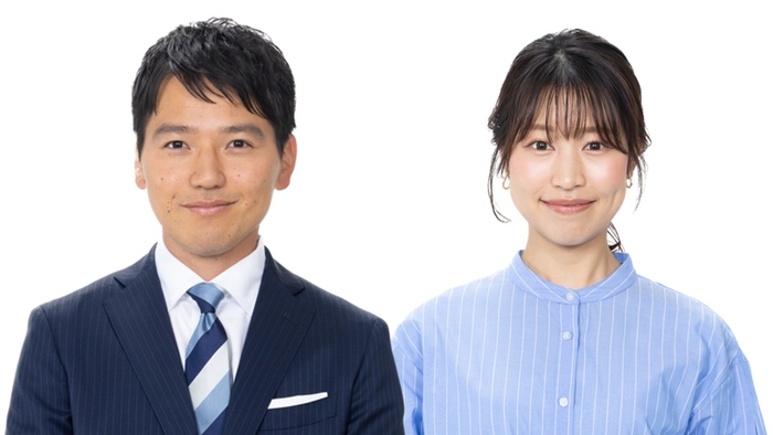 番組MC:吉弘翔・山﨑菜緒(HOMEアナウンサー)