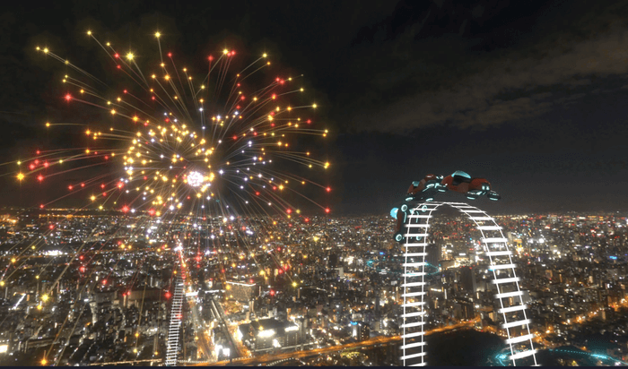 近鉄不動産が運営するメタバース空間「バーチャルあべのハルカス」（イメージ）