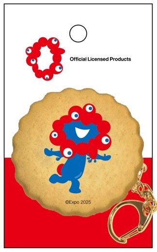 EXPO2025 ミャクミャク 食品サンプルクッキー キーホルダー（監修中）©Expo 2025