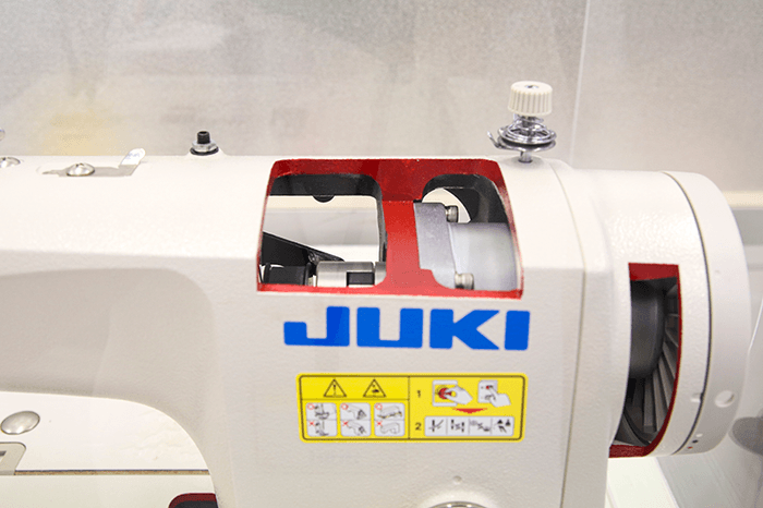 銃器製造で培われた精密加工技術が、ミシン製造に転用されている