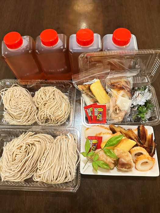 晦日そば 配送イメージ