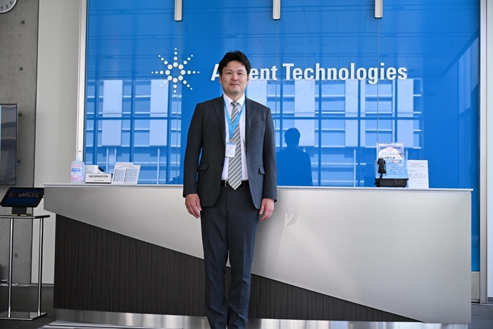 アジレント・テクノロジー(東京都八王子市)にて