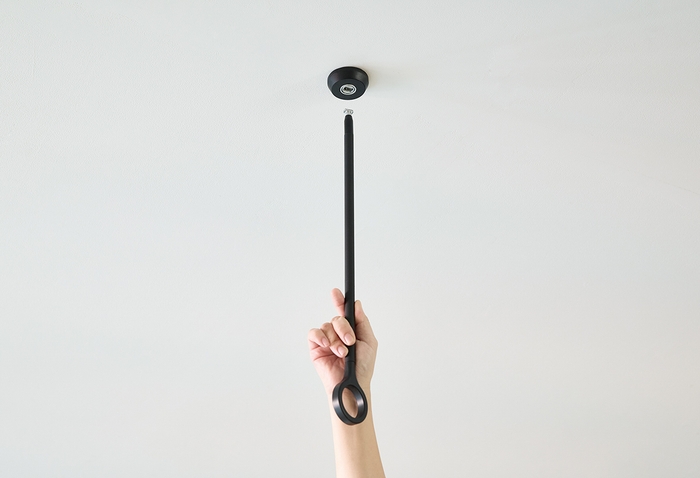 着脱可能な吊りポールイメージ