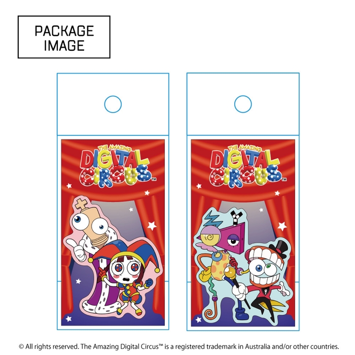 <アメイジングデジタルサーカス ミニステッカー 商品画像>