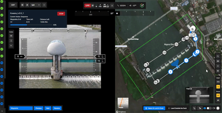 【遠隔監視している画面の画像】