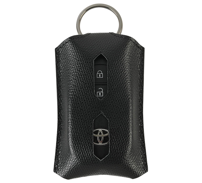 スマートキーを取り出さずにボタンが押せる。