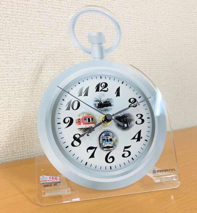 運転時計風アクリル置時計02