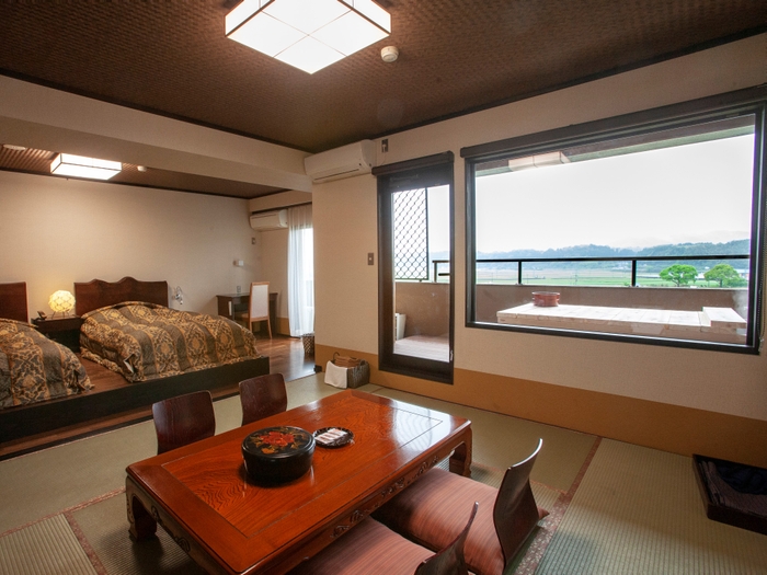 花火観賞できる露天風呂付客室