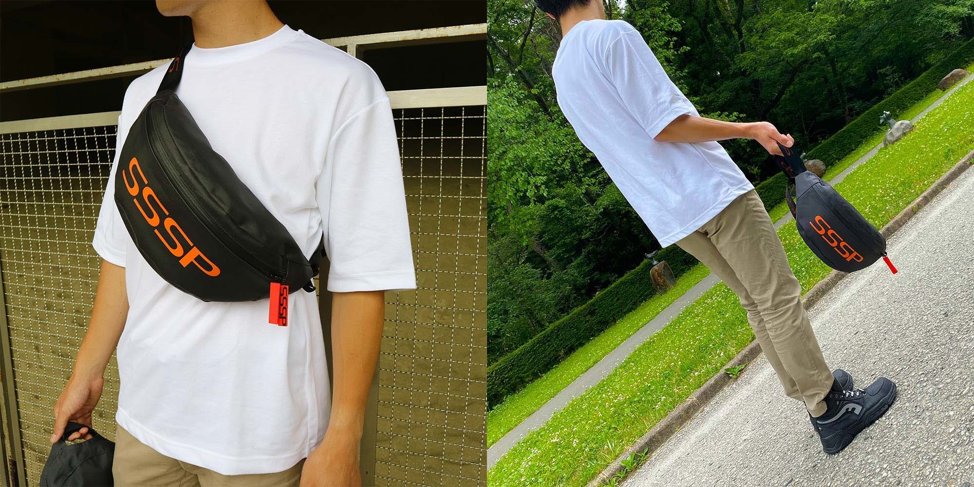 UT-11SSSP ボディバッグ 使用イメージ