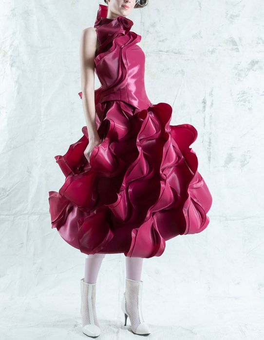 理化学研究所とのコラボによるAIドレス(1)