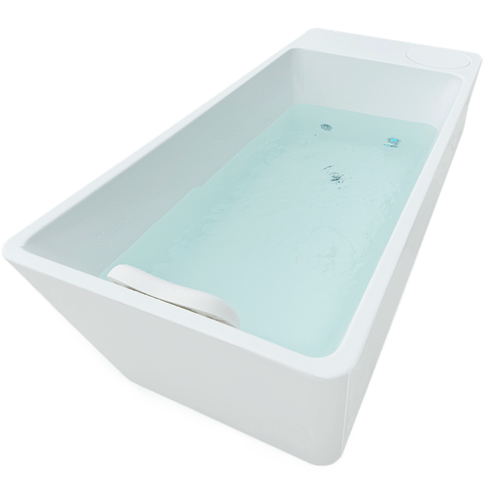 サウナの冷水浴に最適な浴槽一体式チラーSaunaHax-i