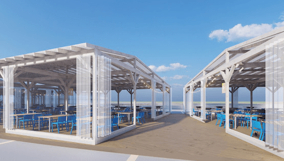 潮風に吹かれ海原へ思いをはせ過ごす、贅沢な時間