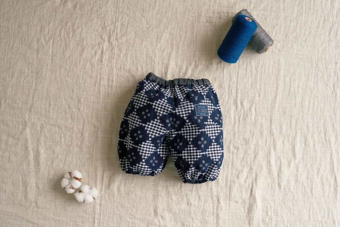 もんぺっぺ 花菱格子