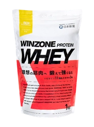 製薬会社のスポーツサプリメント『WINZONE』より ホエイプロテイン(リッチバナナ風味)が10月25日に新発売！