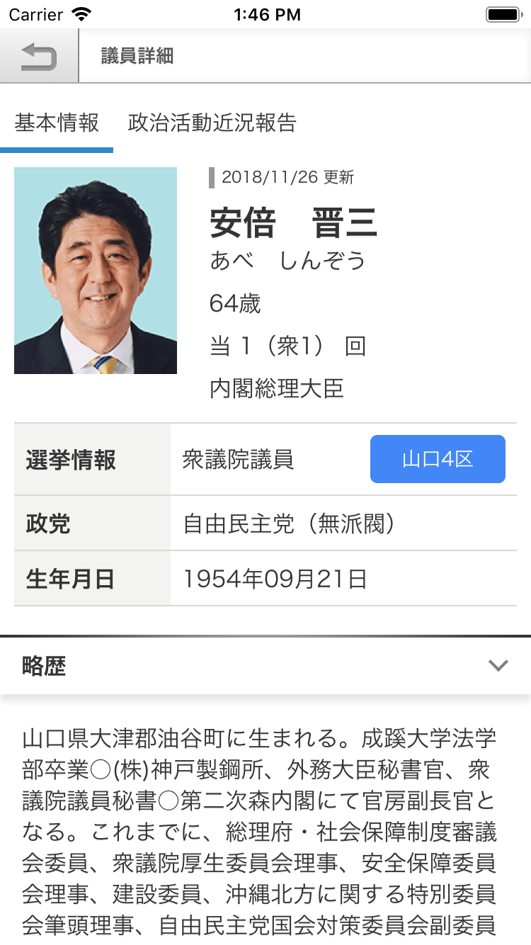 議員詳細