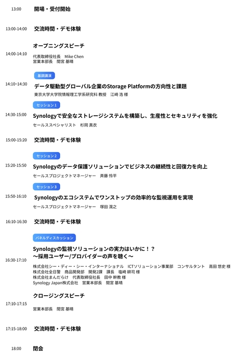 プログラム