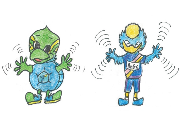 ニータン&ゼルビー(絵:堀内 邦彦)