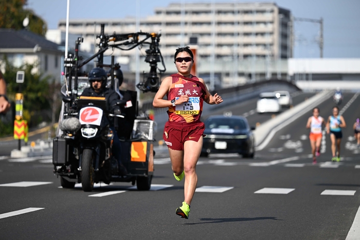 3区 石松愛朱加選手(人間学部3年)