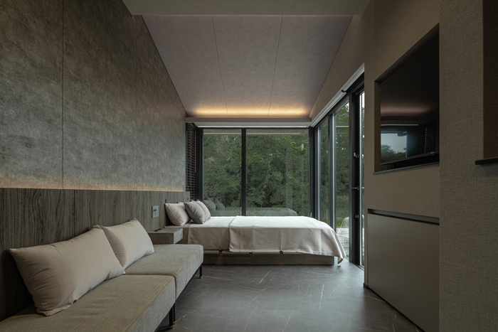 宿泊・居住に特化したトレーラーハウス