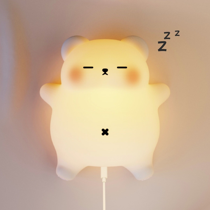 ぐっすりクマさんのシリコンライト イメージ1