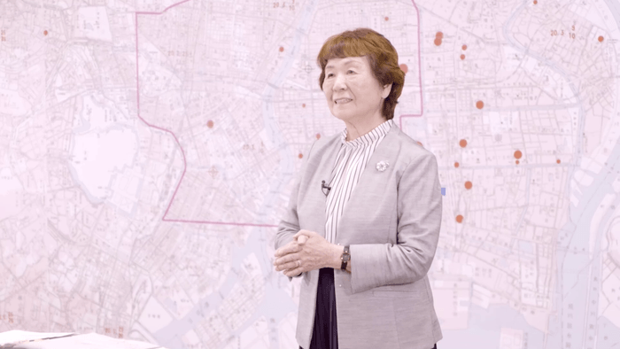 映画「紡ぎ」語り部 二瓶治代さん