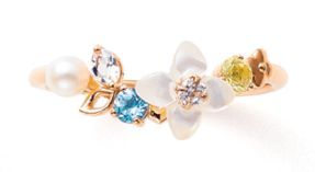 11月 誕生花 K10 ピンクゴールド ブバリア 28,000円(税別)