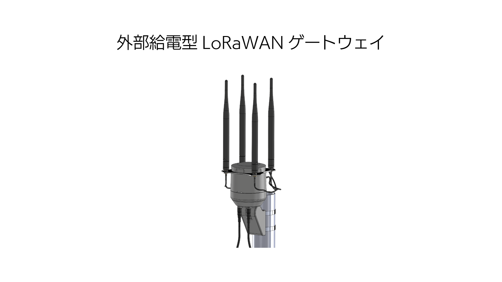 外部給電型LoRaWANゲートウェイ