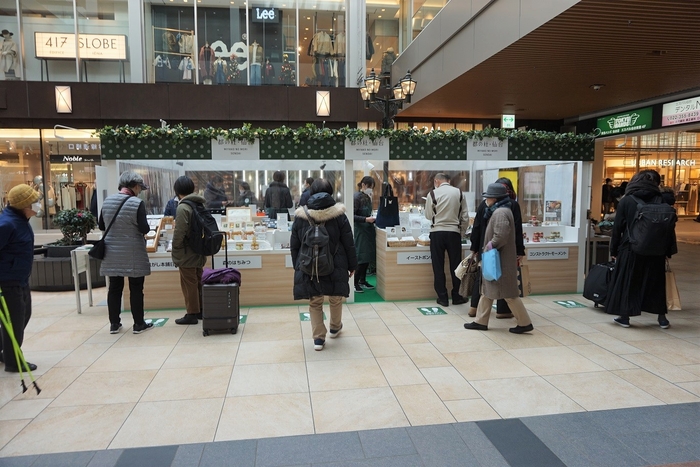 令和2年12月の販売会の様子