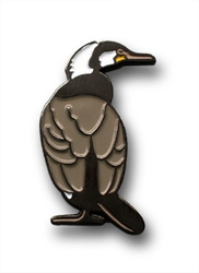 PINS FACTORY（ピンズファクトリー）ピンズ実例紹介箕輪義隆 挿絵工房　様　「カワウピンズ」