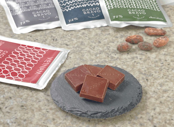 ベトナム産カカオのチョコレート
