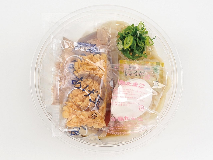「半熟玉子の冷しぶっかけうどん」画像(画像はイメージです。)