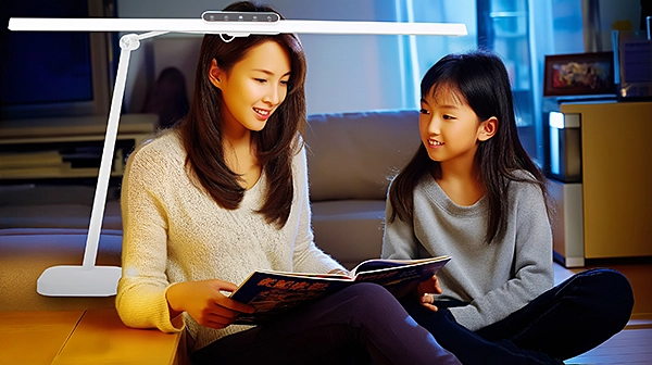 目に優しい自然光デスクライト ワイドにスタンド対応が登場！ 設置場所を選ばず自由に使える新製品を7月11日より先行販売