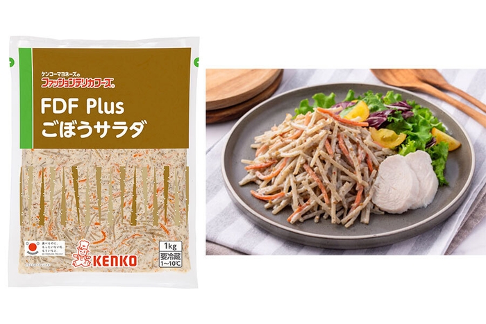 (商品名)FDF Plus(R) ごぼうサラダ/(メニュー名)蒸し鶏とごぼうのサラダ