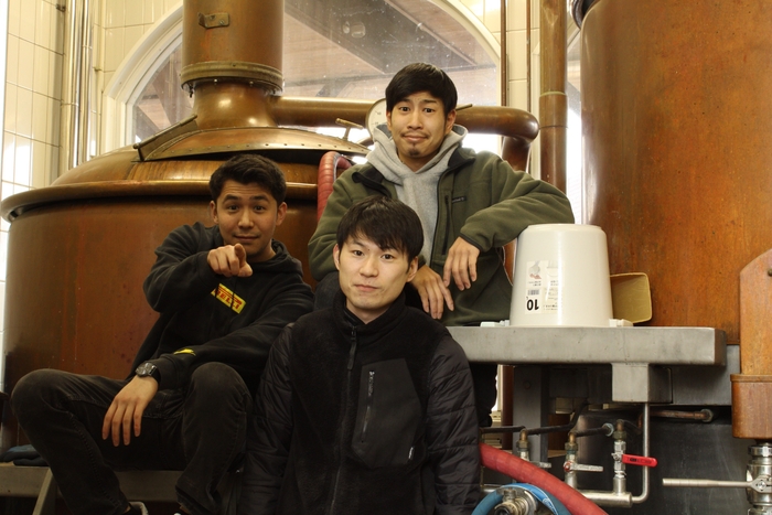 創業メンバー(左:清水 カイ・中央:田中 翔太・右:大西 康平)