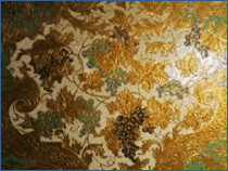 ぶどう唐草文様