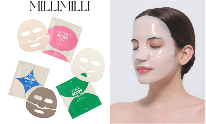 MILLIMILLIハイドロゲルマスクイメージ