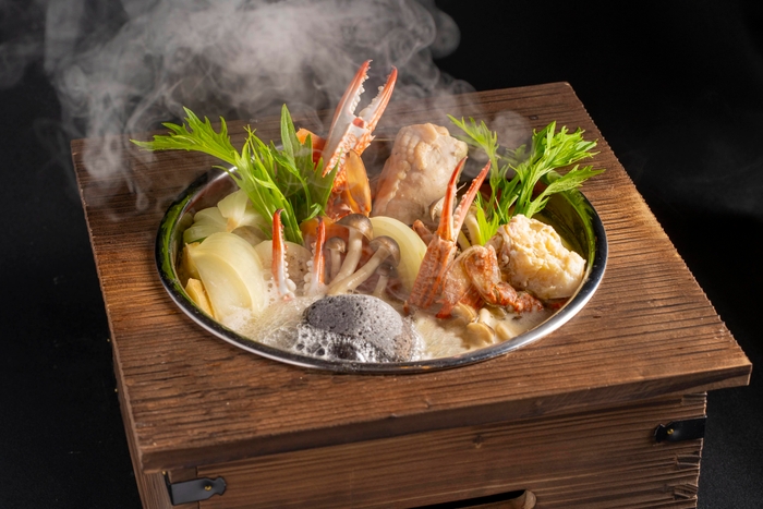 海鮮具雑煮の地獄炊き