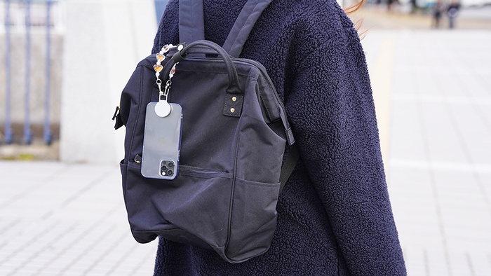 リュックでの使用例