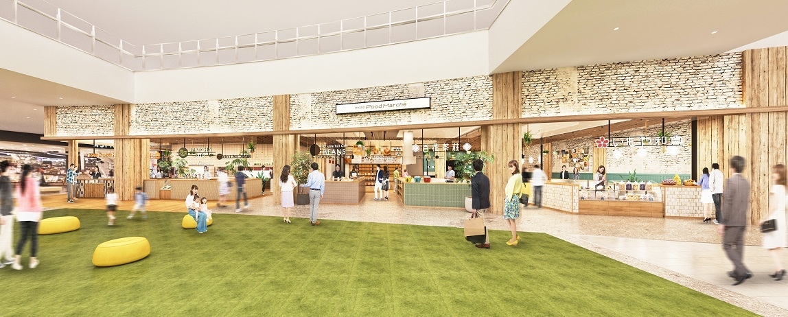 mozo Food Marche 外観イメージ