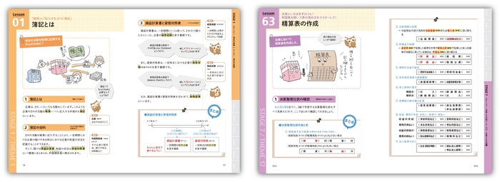 『テキスト＆問題集』サンプル画像