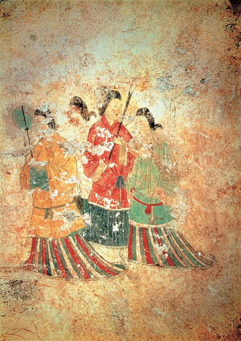 西壁女子群像(レプリカ)