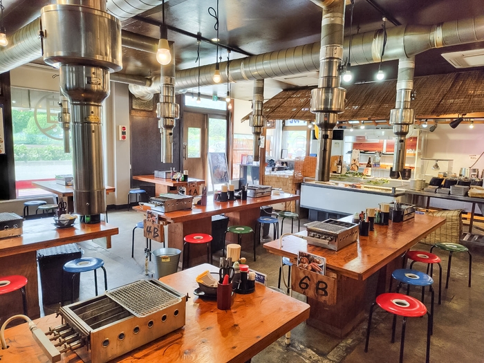 ちがさき倶楽部店内