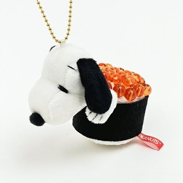 スヌーピー寿司キーホルダー