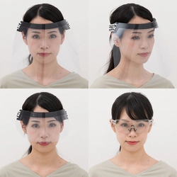 イタリアのサングラス・ゴーグル専門ブランドの 高品質なフェイスシールド、保護グラス予約開始